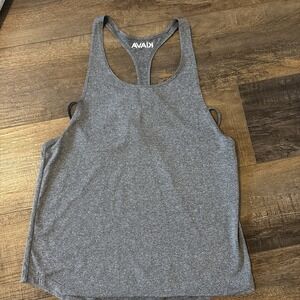 KIAVA Suspension Tank Top Work Out Athletic Small Gray Strappy